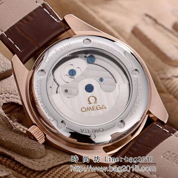 歐米茄OMEGA 大飛輪搭載月相 精品男士腕表 WSS0711